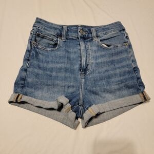American Eagle Cuffed Shorts Size 4